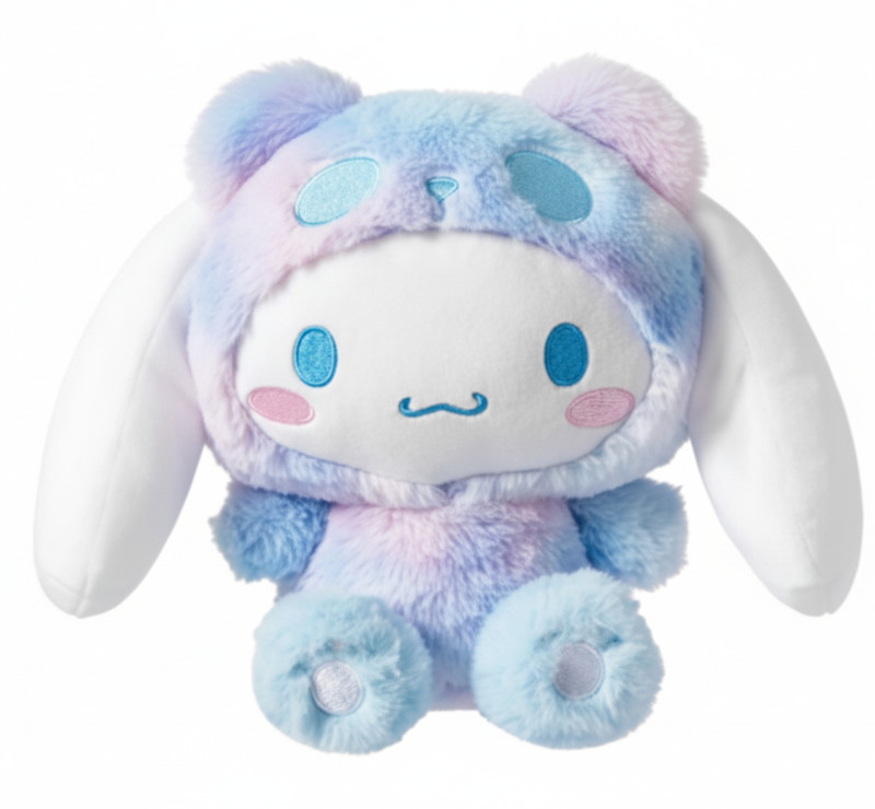 Kids Mandi Kawai Cinnamoroll Kuromi Teddy – Blue | Cute Kawaii Plush Toy for Kids  - 25 cm(Mutlicolour)