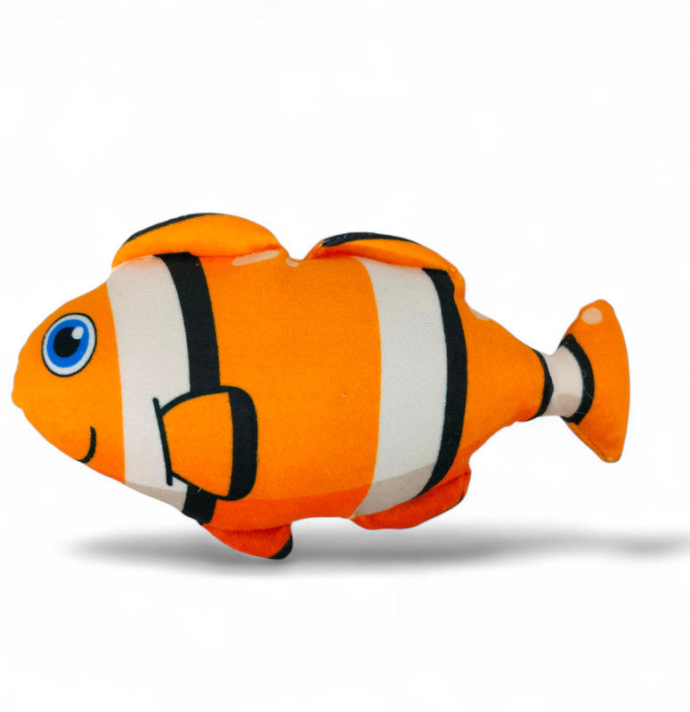 Yey Clown Fish Soft Toys for Kids - Stuffed Animal Plush Toy for Kids Girls - 20 cm(Yellow, Orange)