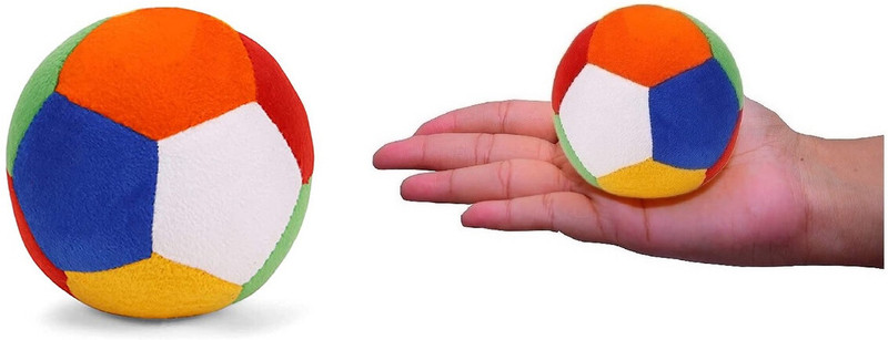sai ji Ball Soft Toy Combo Stuffed Pluse Mini with Big Ball fro Kids  - 30 cm(Multicolor)