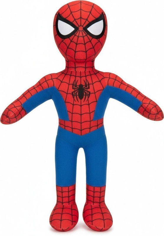 SRE Spider-Man Plush Toy Action Buddy Friendly Web Hero - 35 cm(Red, Blue)