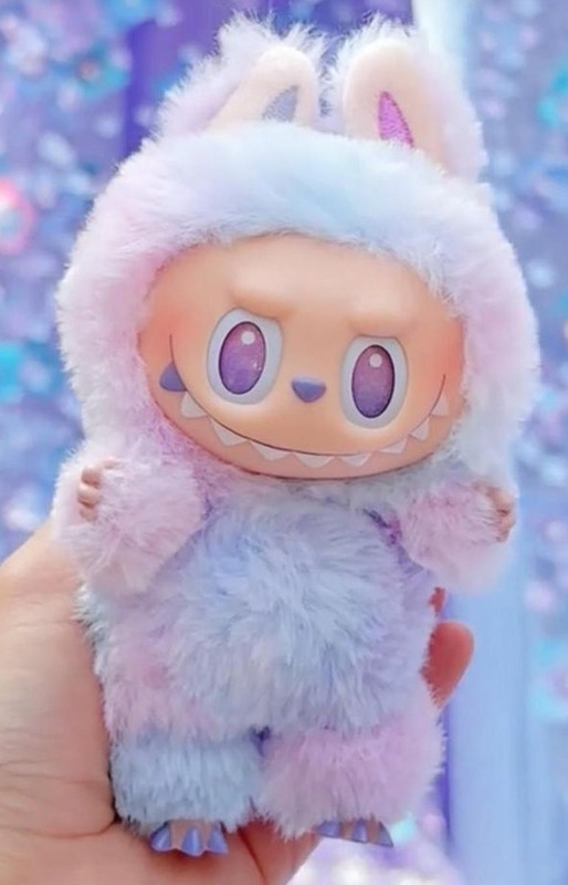 WOYR Premum Quality Labubu Doll Soft Toy For Kids|Labubu Plush Toy  - 6.69 inch(Multicolor)