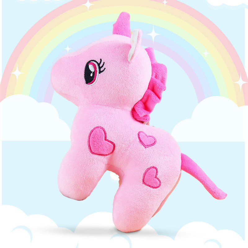Baby Story Plush Soft/Stuffed Animal Toy for 6+ Month Kids| Cuddly Soft Toy (Pink Unicorn) - 25 cm(Pink)