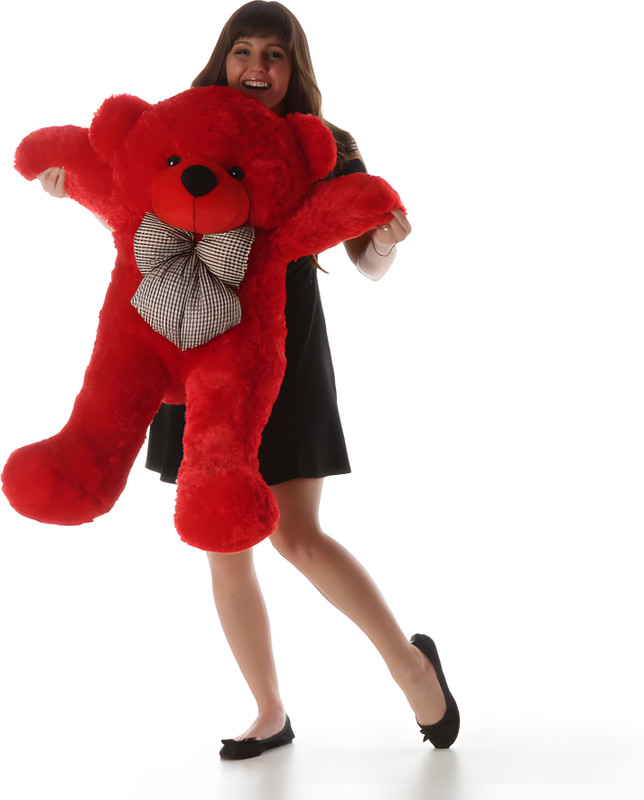 URSHREE 2FT TEDDY BEST FOR GIFTING ON ANNIVERSARRY BIRTHDAY MARRIAGE ( 60-CM RED) - 60 cm(Red)