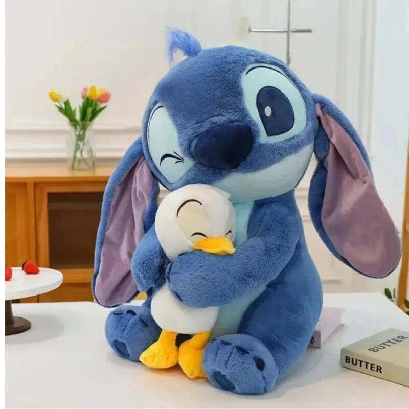 Fusked Flufies Duck and Stitch Soft Toy For Kids - Soft Toys for Girls and Boys  - 40 cm(Blue)