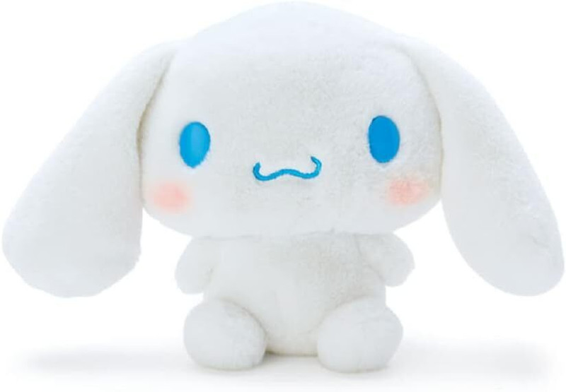 Shri Soft Plush Toy Kawaii Soft, Cuddly, Huggable Birthday Gift Cute Cinnamon Doll  - 35 cm(Blue & White)