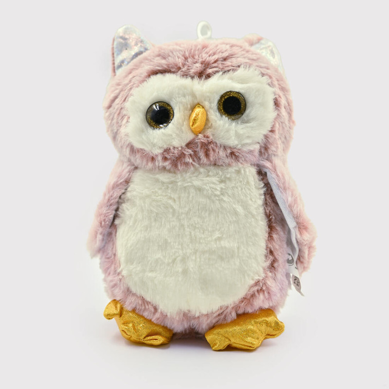 plush joy Owl Soft Stuffed Plush Animal Toy for Kids and Gift Toys - (28 cm) (Pink)  - 28 mm(Pink)