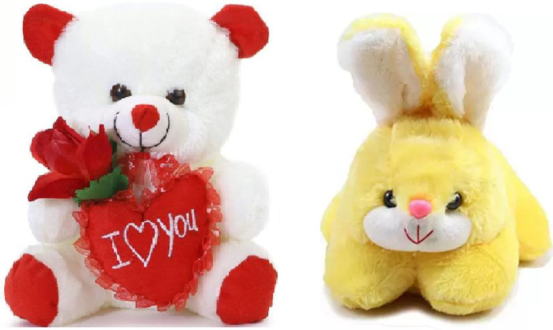 Nihan Enterprises 122_Rabbit(Y)_phool - 25 cm(Multicolor)