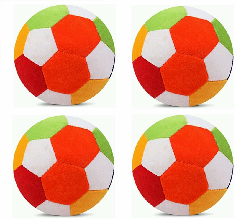 Nihan Enterprises Combo of very Stylish Plush and Adorable Kids Ball Combo Of 4 For Kids-STY  - 30 cm(Multicolor)