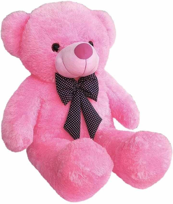 huge laugh 6 fit PINK soft &cute loveable huggable teddy bear 175 cm - 175 cm(Pink)