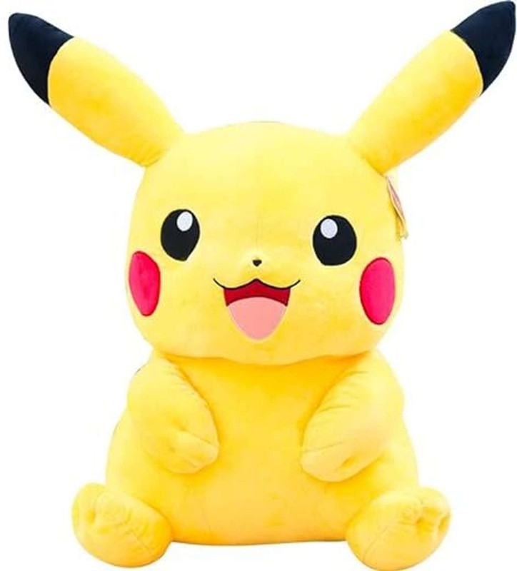 SRE Pikachu Soft Plush Stuffed for Kids, Boys & Girls Super Soft Cuddly Character  - 30 cm(Yellow)