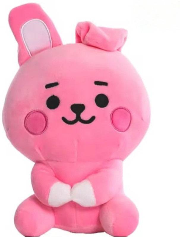 funfob BTS Plushie Cooky BTS Soft Toys Height-18cm | Cooky Basic  - 18 cm(Pink)
