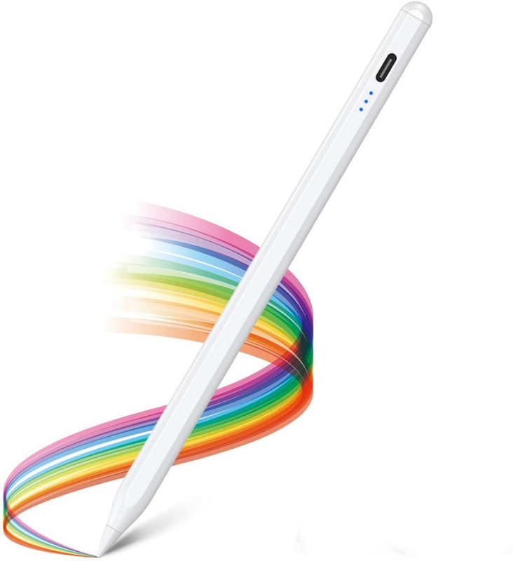WTR Touch Pen Universal Magnetic Disc Touch Pen Works on Any Touch Screen pen bb Stylus(White)