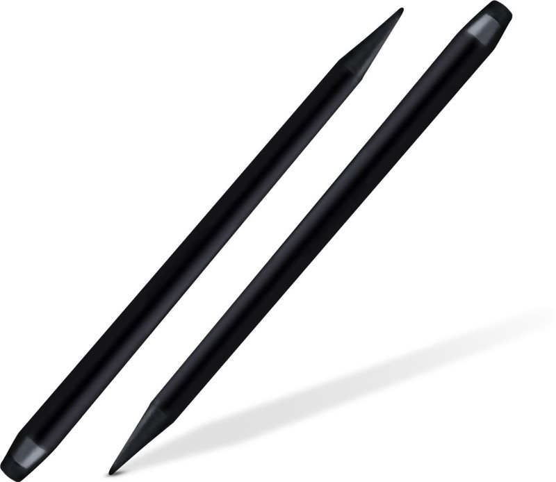AIWaft 2-in-1 Pen Only for Digital Board Fine Tip High Precision (2 Pcs) Stylus(Black)
