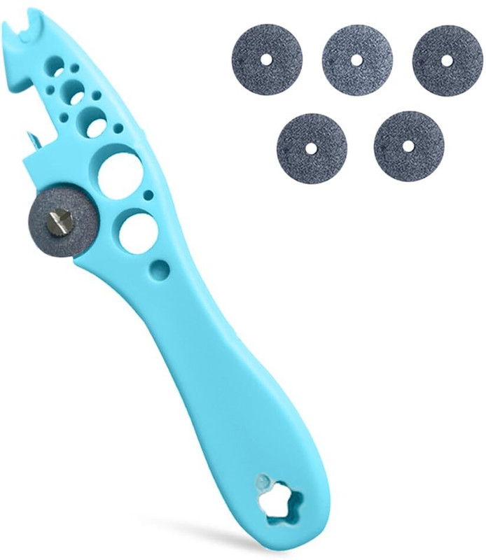 maukir Ampule Cutter with 5 Replaceable Grinding Wheels Ampule Cutter with 5 Blade Bottle Opener(Pack of 1)