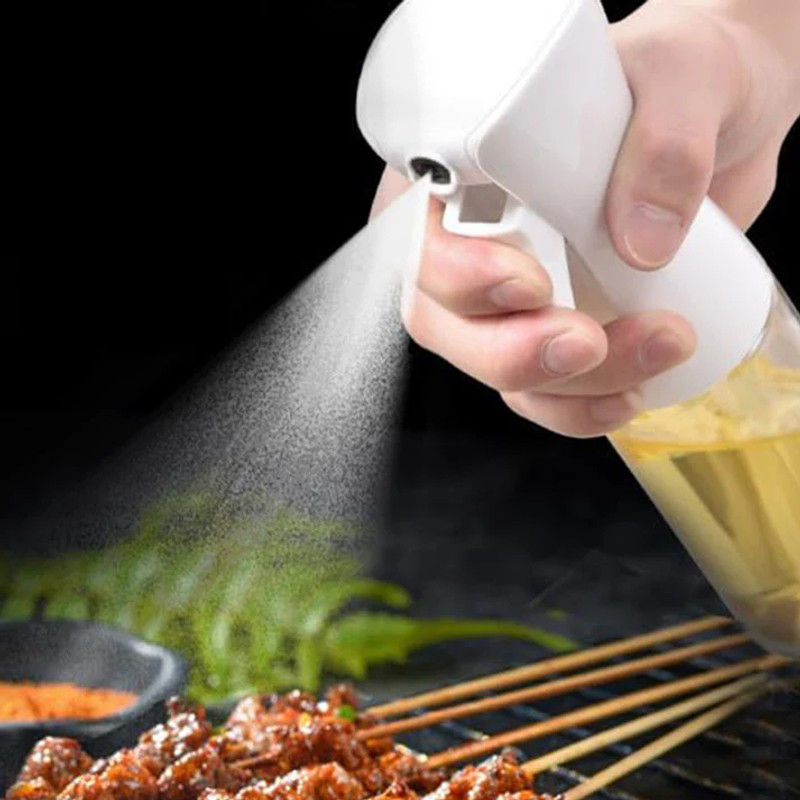 Gift Corner Glass Oil Spray Bottle - Versatile Kitchen Gadgets (250 ML) 1 pc Sugar Sprinkler 100 gm