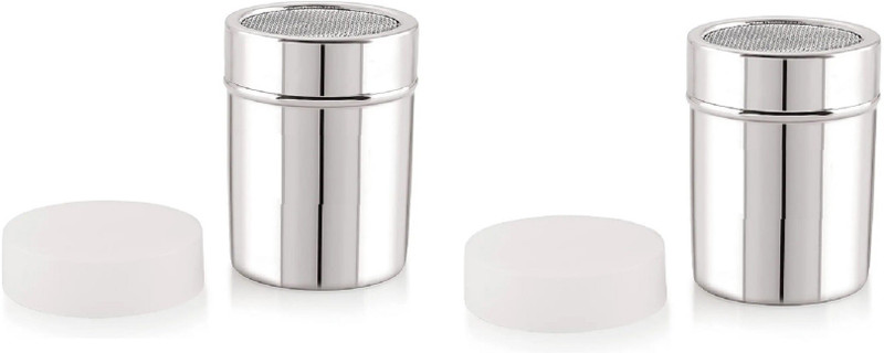 Dynore Stainless Steel Chocolate Shaker| Chat Masala Sprinkler Sugar Sprinkler 250 gm