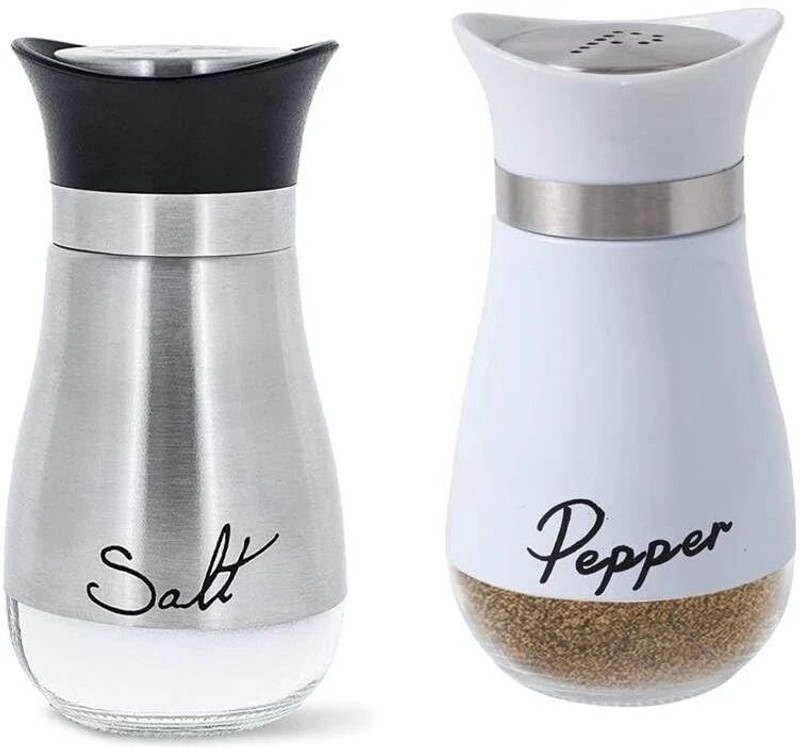 KASHTHBHANJAN SALT AND PEPPER SHAKER SET NEW Sugar Sprinkler Shaker 100 gm