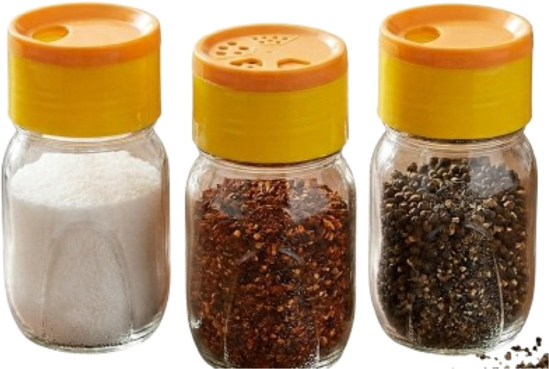 MARC TRADING 3 Pcs Salt Sprinklers Sugar Sprinkler 100 gm