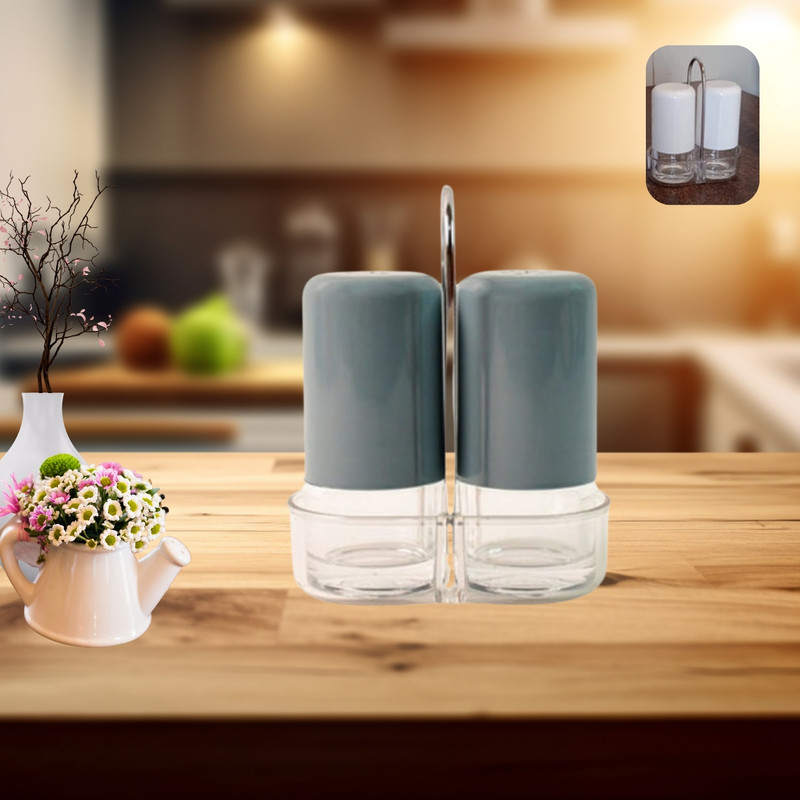 myniqs Salt & Paper Dispenser set, Sugar Sprinkler Shaker 120 gm