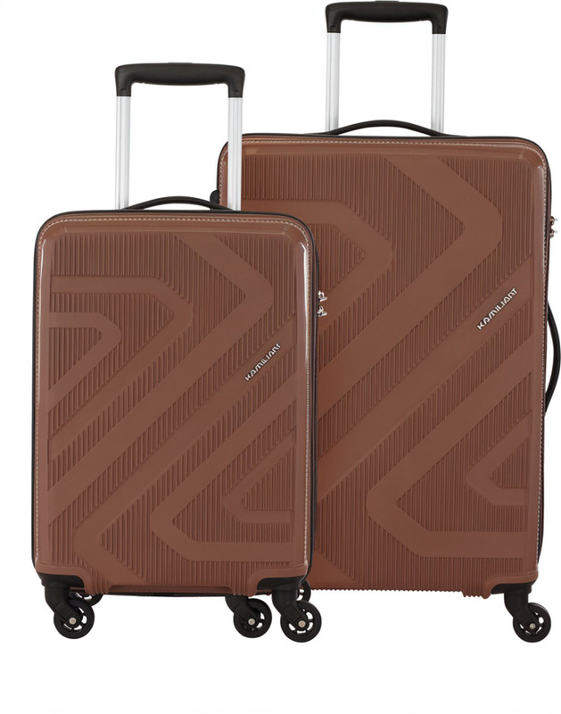 Kamiliant by American Tourister KAM KIZA SP2PCSET(55/68)-CLOVE Cabin & Check-in Set 4 Wheels - 26 inches