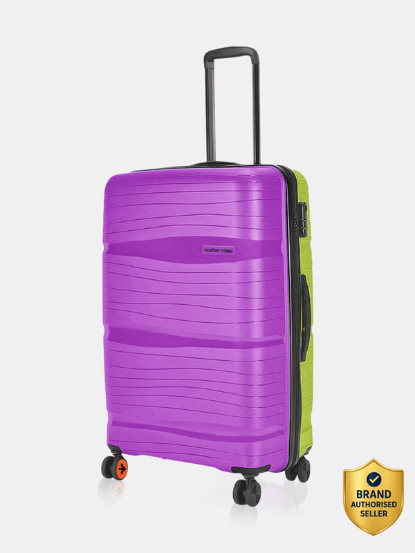 NASHER MILES Hard-Sided Check-in Suitcase 8 Wheels - 28 inch