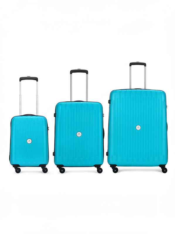 ARISTOCRAT Armstrong Set of 3 (Small 53cm|Medium 65cm|Large 78cm) - Trolley Bag Cabin & Check-in Set 4 Wheels - 31 Inch