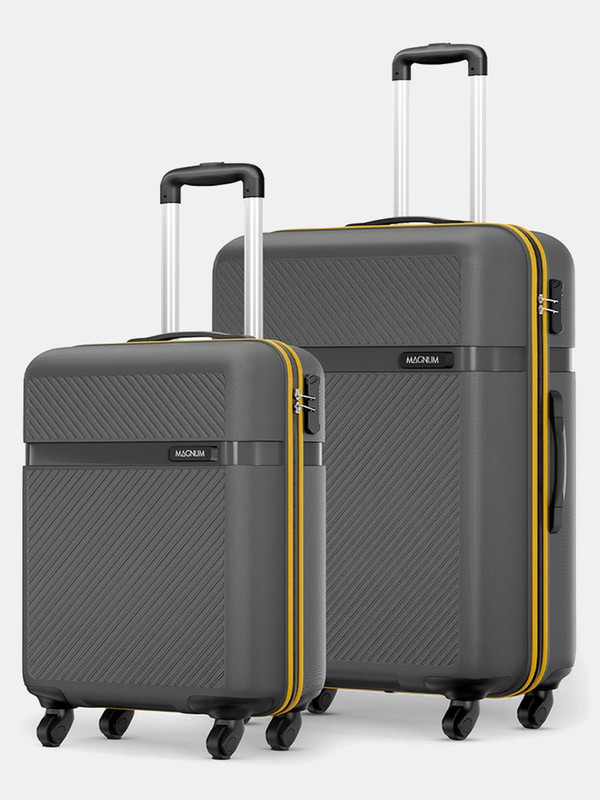 Safari Magnum Zeno (Small 55cm | Medium 66cm) 4W Cabin & Check-in Set 8 Wheels - 26 Inches