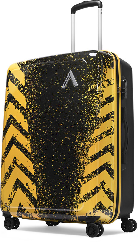 ARISTOCRAT by VIP Crossway Polycarbonate | Trolley Bag With Combination Lock Check-in Suitcase 8 Wheels - 29 Inch