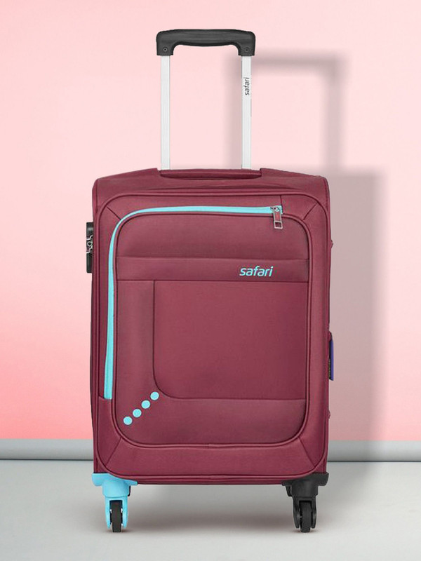 SAFARI STAR 55 4W Expandable Cabin Suitcase 4 Wheels - 22 inch