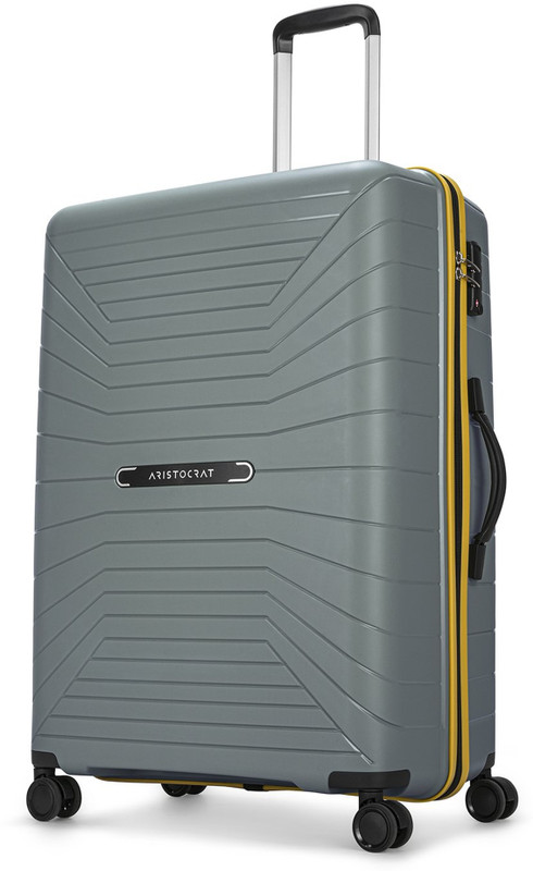 ARISTOCRAT Carnival Pro Polypropylene | Trolley Bag With TSA Lock Check-in Suitcase 8 Wheels - 30 Inch