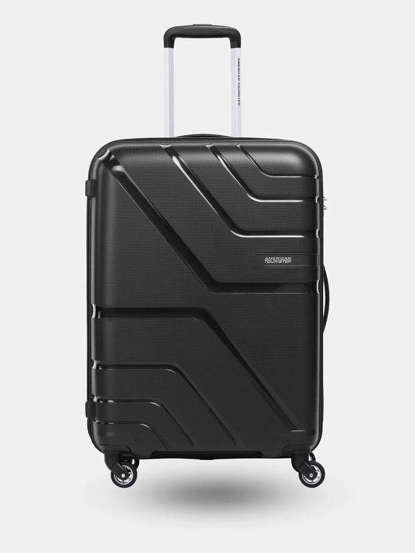 AMERICAN TOURISTER AMT UPLAND PLUS BLACK 68CM (MEDIUM) Cabin & Check-in Set 4 Wheels - 27 inch
