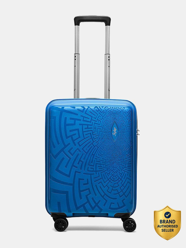 SKYBAGS Bohemia Polypropylene | Trolley Bag With TSA Approved Lock Cabin Suitcase 8 Wheels - 21 Inch