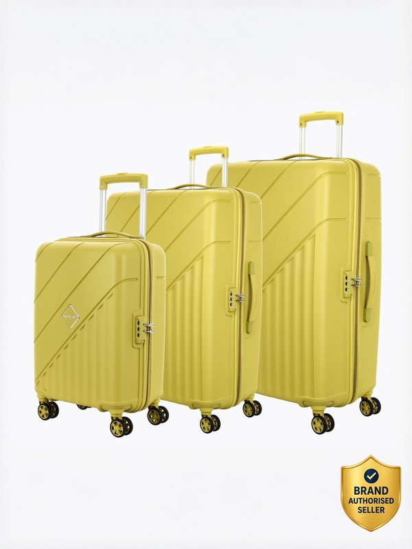 Kamiliant by American Tourister Combination Lock-Endure(Small 55Cm|Medium 68Cm|Large 79Cm) Expandable Cabin & Check-in Set 8 Wheels - 30 inches