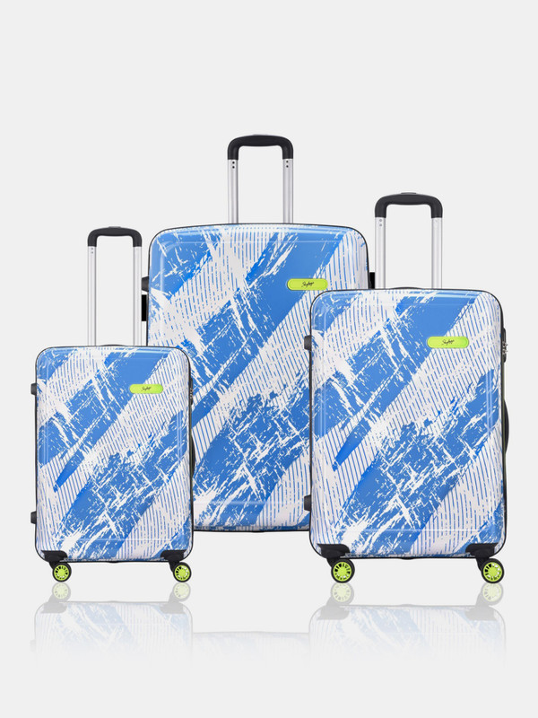 SKYBAGS Stroke Neo 3 (Small 55cm | Medium 67cm | Large 77cm) Suitcase Cabin & Check-in Set 8 Wheels - 30 Inch