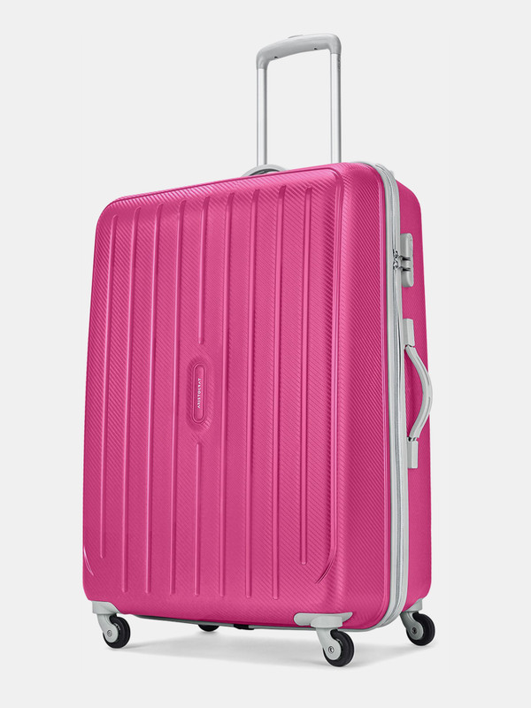 ARISTOCRAT Photon 55 - Hardbody Trolley Bag For Women Cabin Suitcase 4 Wheels - 22 Inch
