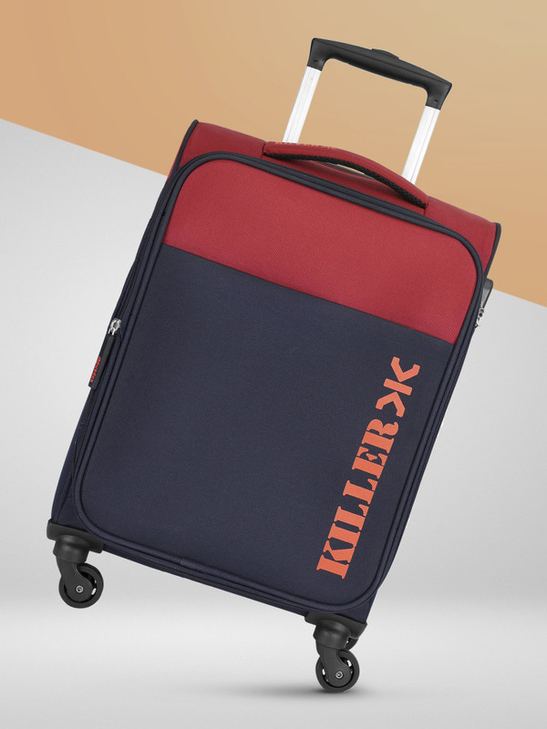 KILLER PLUG Expandable Cabin Suitcase 4 Wheels - 22 inch