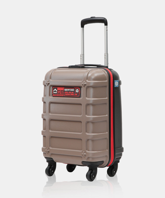 Uppercase Bag with Combination Lock & Mesh Convi Pack for Men and Women Cabin Suitcase 4 Wheels - 21 inch