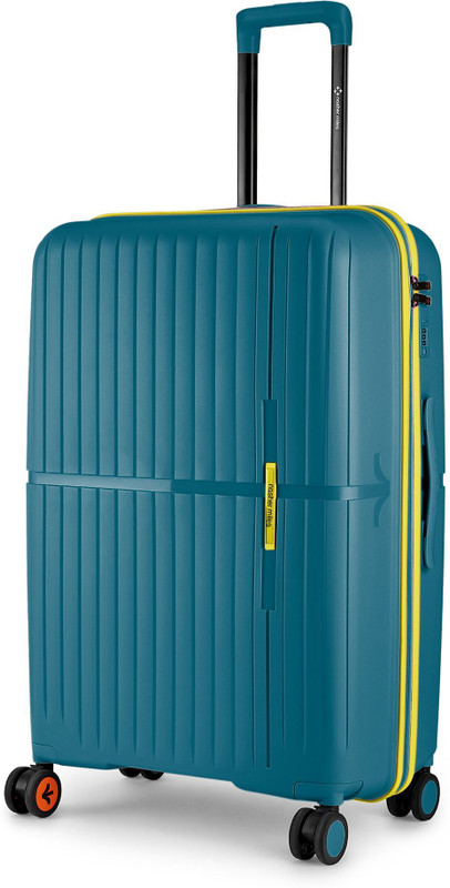 NASHER MILES Springfield Hard-Sided Polypropylene Check-in Pastel Purple 65cm Trolley Bag Check-in Suitcase 8 Wheels - 24 inch