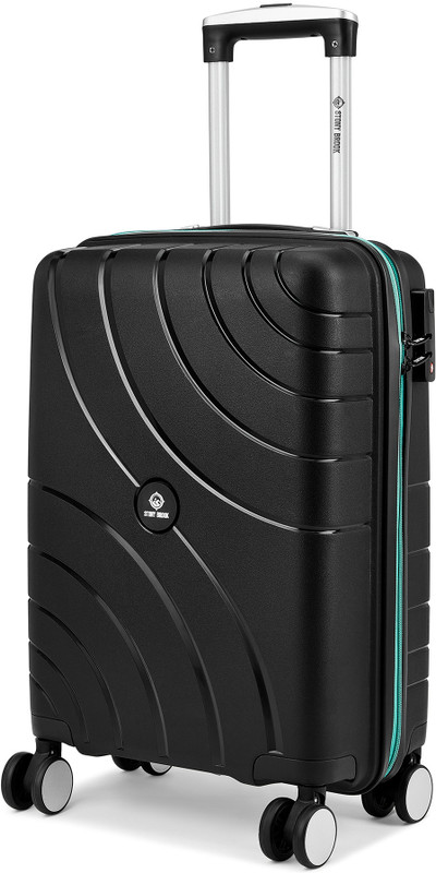 Stony Brook by Nasher Miles Cascade Hard-Sided Polypropylene 55cm Spinner Trolley Bag for Travel Use Cabin Suitcase 8 Wheels - 20 inch