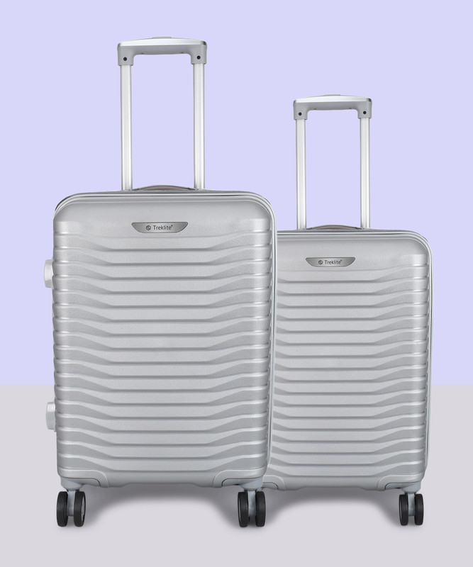 TrekLite Check-in Suitcase Combo(Grey)