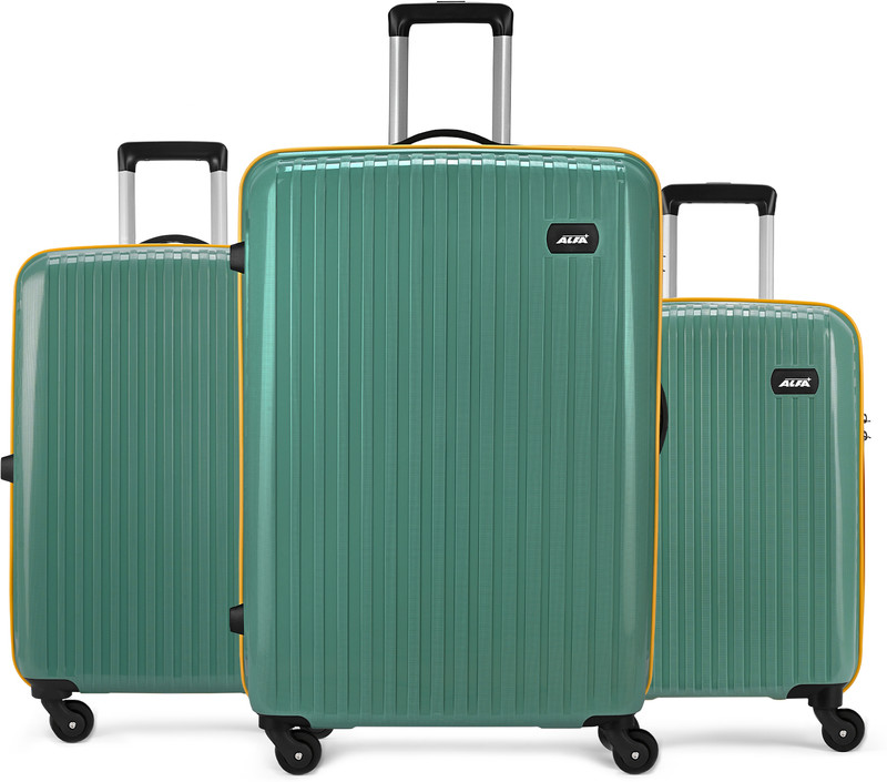 ALFA Excel Set of 3 (Small 55cm Medium 65cm Large 75cm) Suitcase Cabin & Check-in Set 8 Wheels - 30 Inch