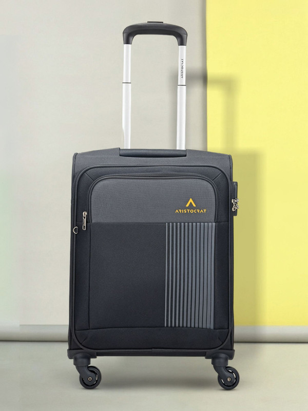 ARISTOCRAT 58 - Softbody Trolley Bag Cabin Suitcase 4 Wheels - 22 inch