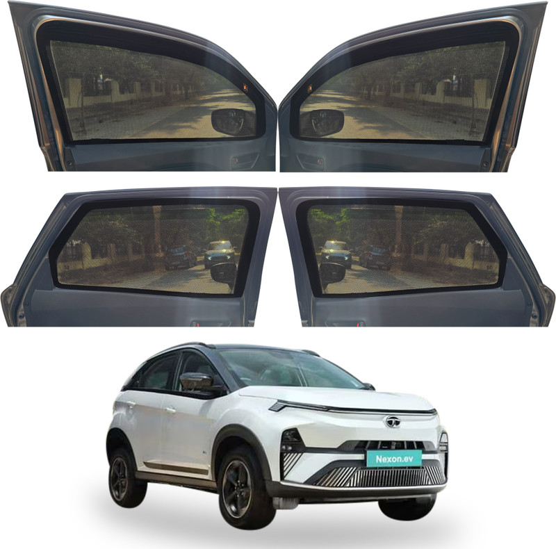 autoluxer Side Window Sun Shade Nexon EV(Black)