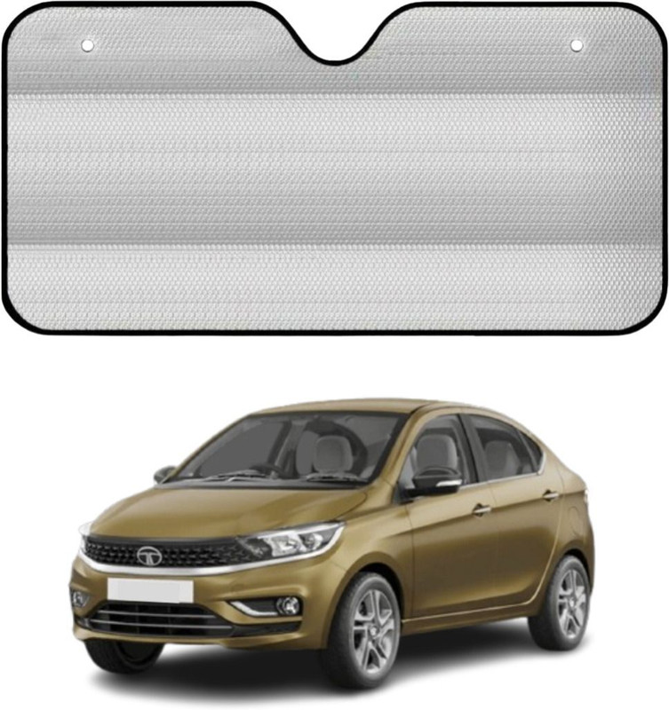 Aadikart Windshield Sun Shade For Tata Tigor(Silver)