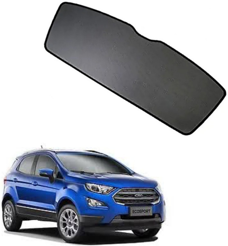 TASAZE Rear Window Sun Shade For Ford Ecosport(Black, Clear)
