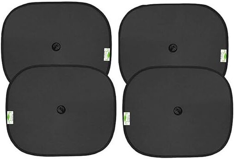 MJM Good Connections Side Window Sun Shade For Universal For Car Universal For Car(Black)