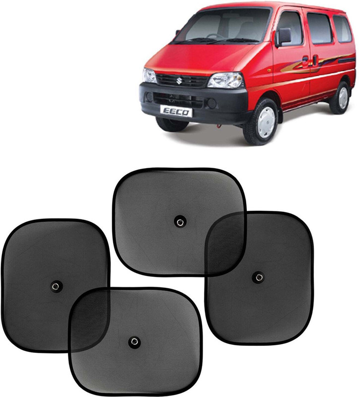 Kingsway Side Window, Rear Window, Windshield Sun Shade For Maruti Suzuki Eeco(Black)