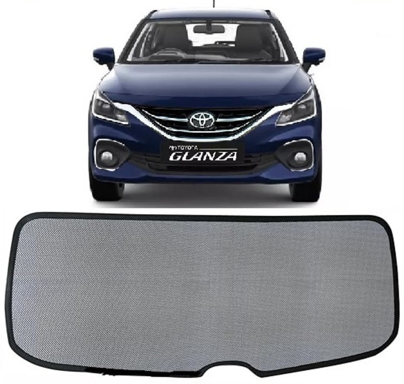 MOTOSHIELD Rear Window Sun Shade For Toyota Glanza(Black)