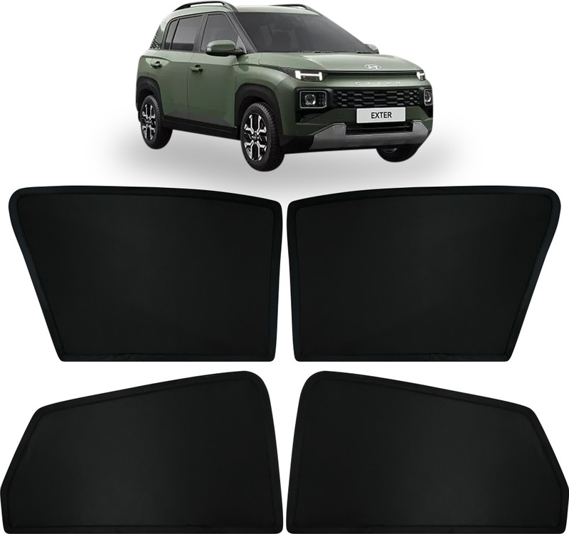 autoluxer Side Window Sun Shade For Hyundai Exter(Black)