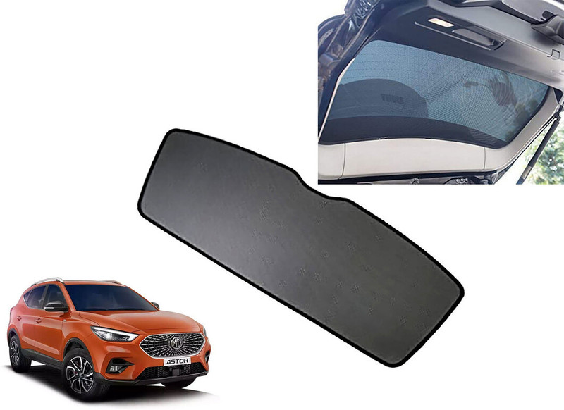 AUTO PEARL Rear Window Sun Shade For MG Astor(Black)